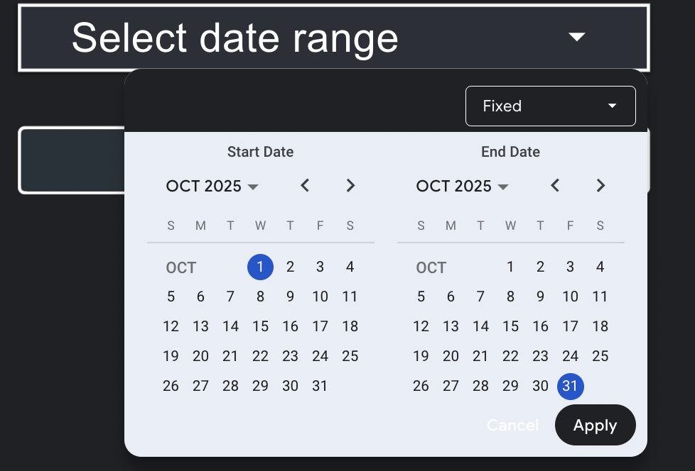 date-range